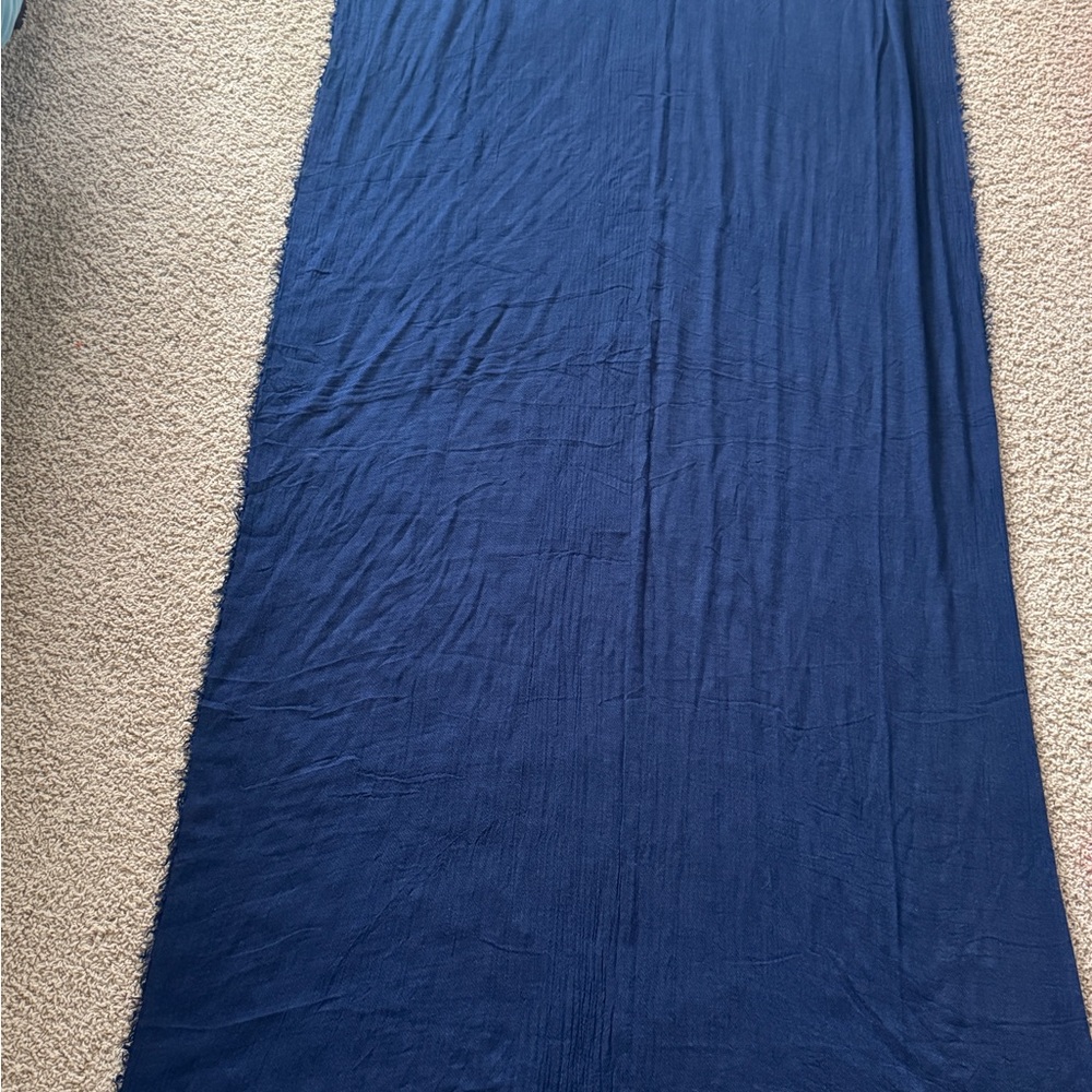 Zara blue scarf